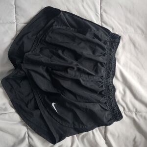Nike Black Athletic Shorts Lightweight Performance